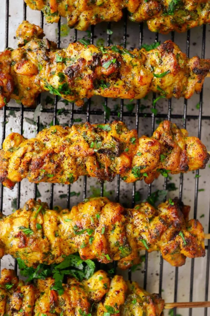 Chicken Skewers in the Oven Moribyan