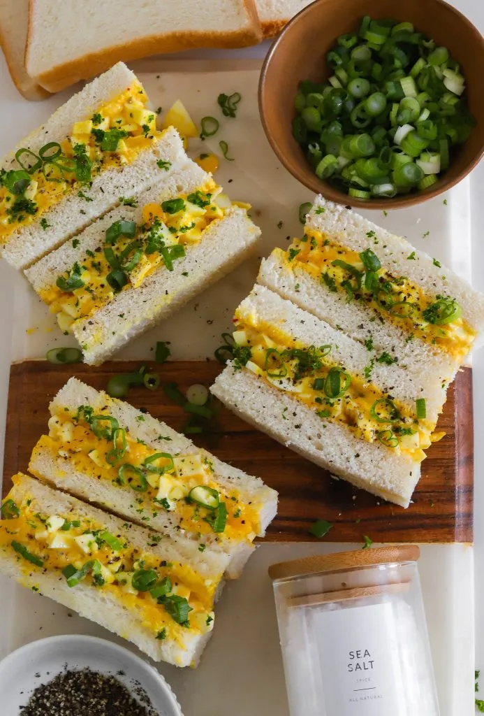 Japanese Egg Sandwich (Tamago Sando)