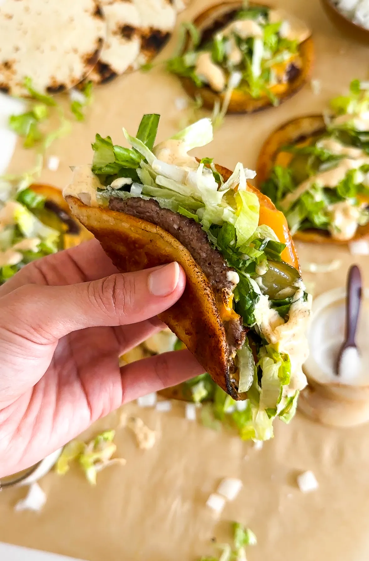 Smash Burger Taco Recipe