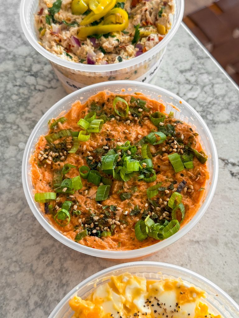 spicy kimchi tuna salad