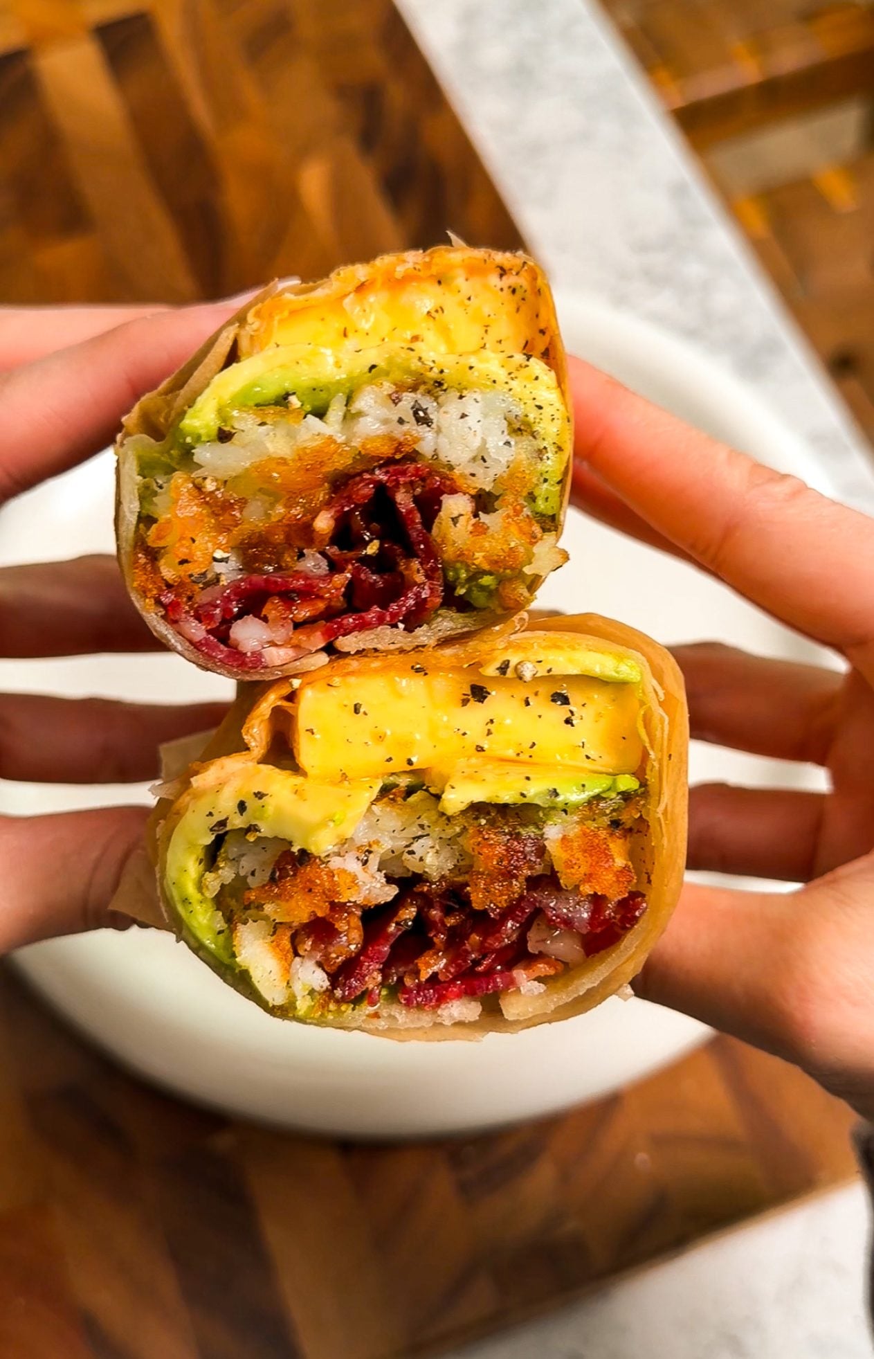 Split Patty Egg Patties | Moribyan