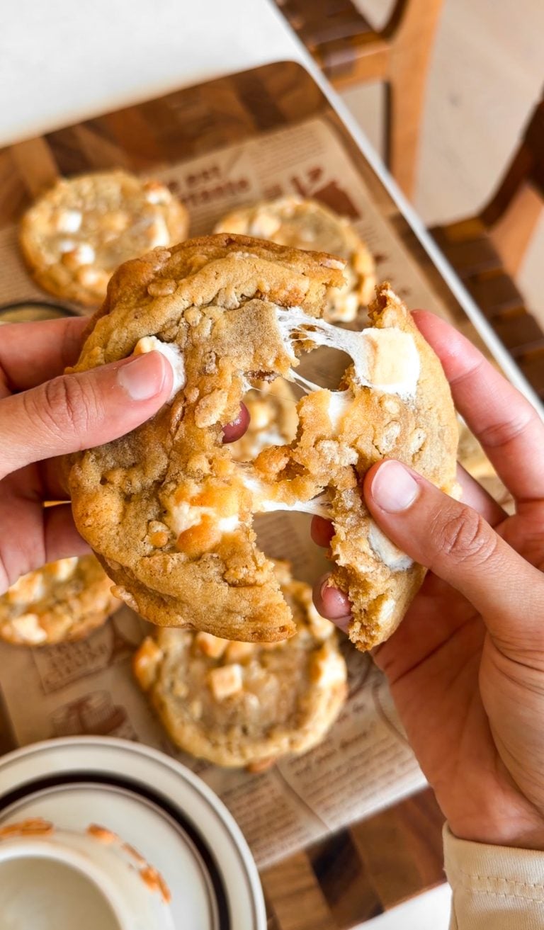 Brown Butter Marshmallow Rice Krispie Cookies